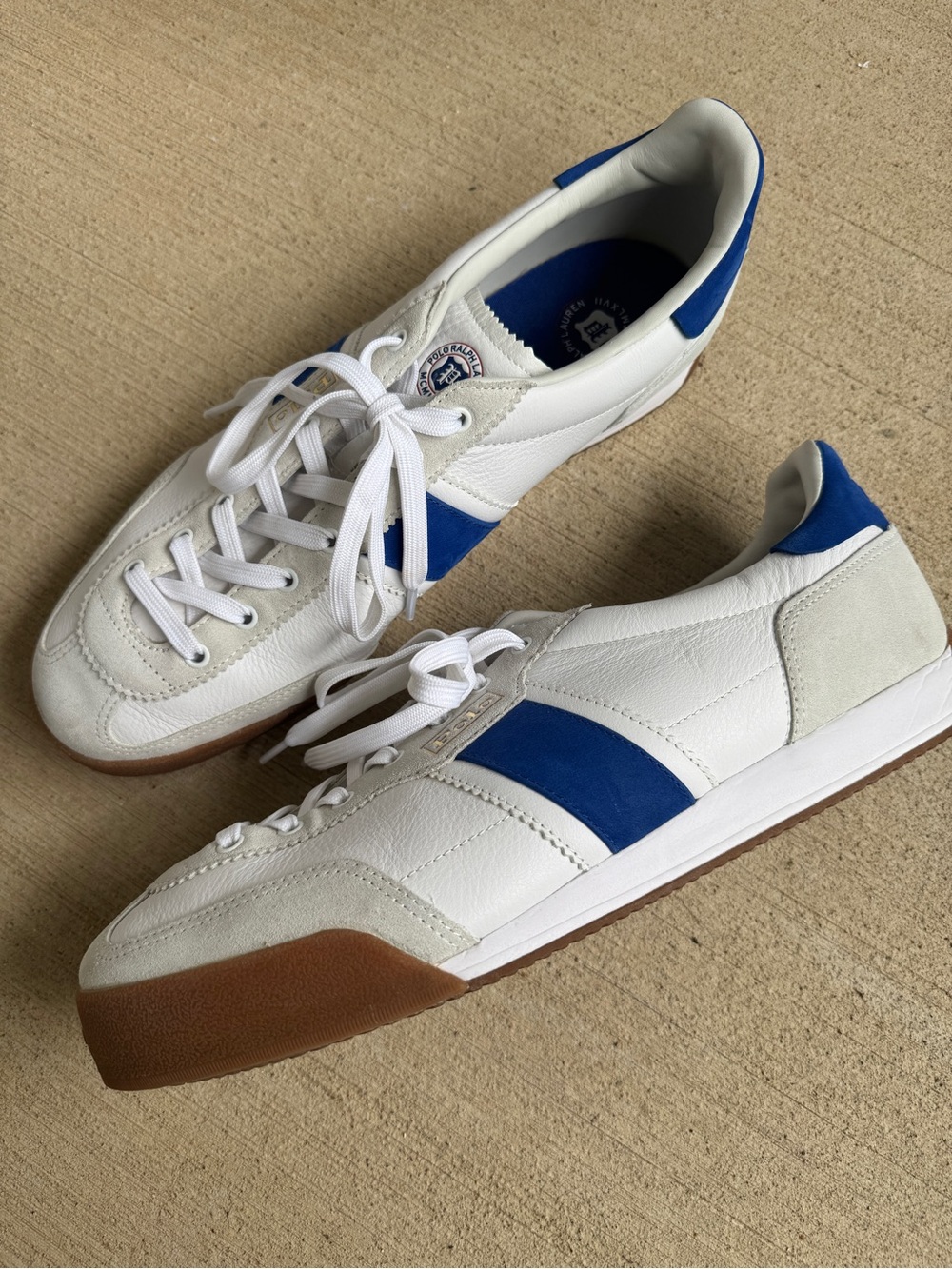 Men’s Polo Ralph Lauren Hester Sneakers Size 14